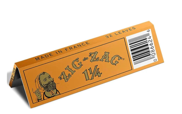 ZIG ZAG IMPORTED FRENCH CIGARETTE PAPERS 1 1/4