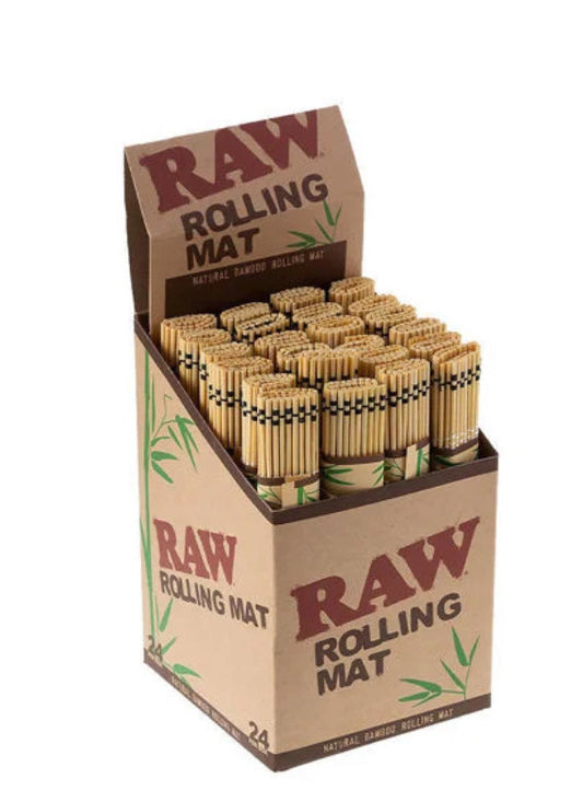 ROLLING MAT NATURAL BAMBOO 2 MATS
