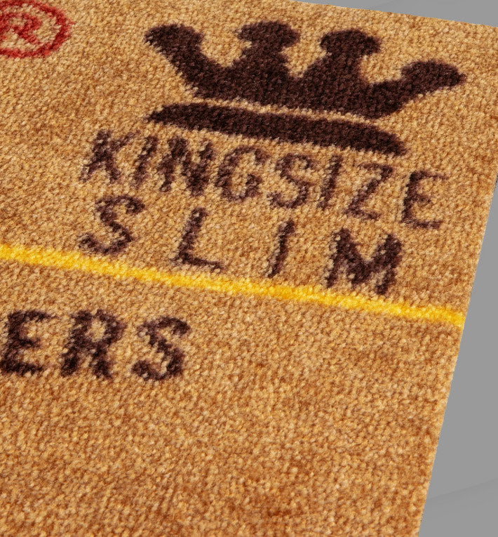 RAW CLASSIC KING SIZE SLIM PACK DOORMAT Size: 13.3 x 38 inches