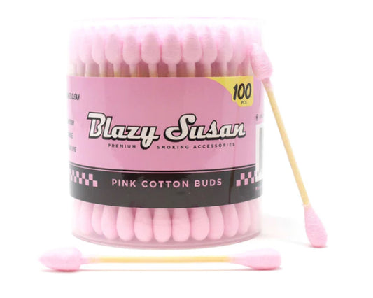 BLAZY SUSAN PINK OR WHITE COTTON BUDS