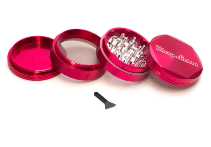 BLAZY SUSAN 4-PIECE ALUMINUM GRINDER
