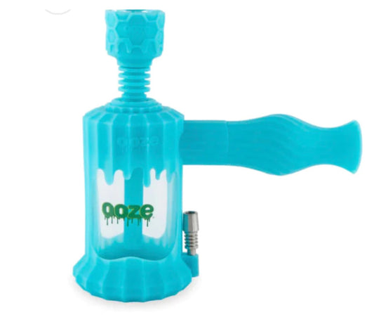 Ooze Bectar – Silicone Bubbler & Dab Straw – Chameleon