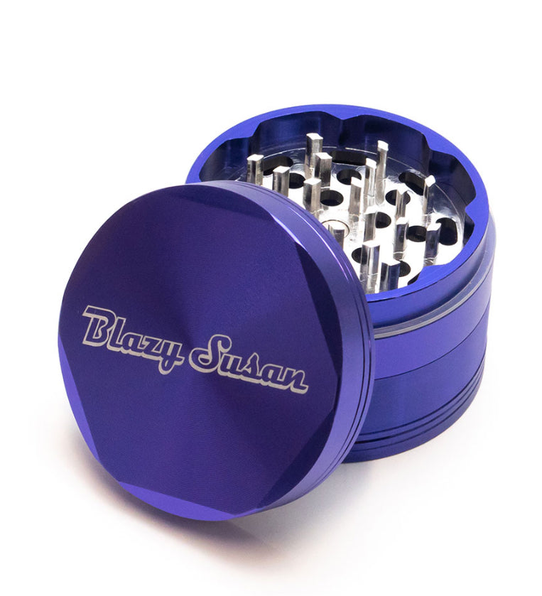 BLAZY SUSAN 4-PIECE ALUMINUM GRINDER