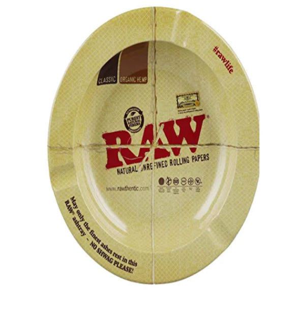 ROUND METAL ASHTRAY
