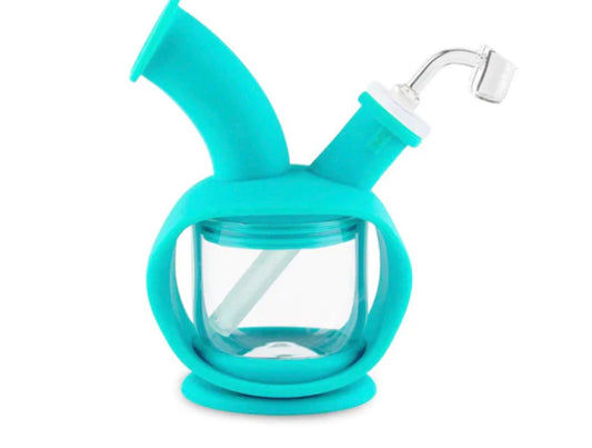 8 inch Silicone Nectar Collector Bubbler [WP-28] — Bong Outlet.Com