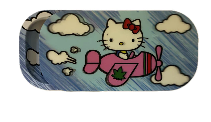 HIGH KITTY SMALL TRAY WITH MAGNETIC COVER AND 3D STYLE COVER  8x4'