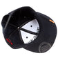 Authentic Poker Hat Black On Black Snap Back Hat