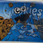 COOKIE MONSTER METAL TRAY WITH MAGNETIC 3D COVER 7X11'
