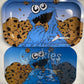 COOKIE MONSTER METAL TRAY WITH MAGNETIC 3D COVER 7X11'