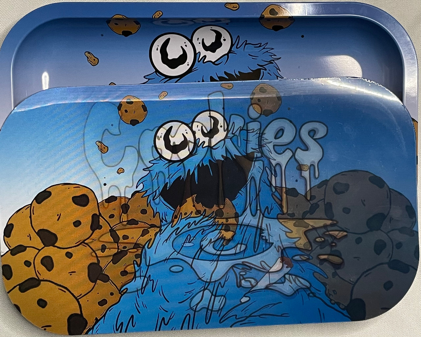 METAL TRAY WITH MAGNETIC 3D COVER 7X11'