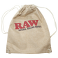 Black Or Tan Drawstring Bag