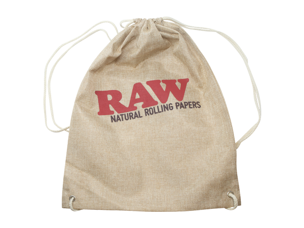 Black Or Tan Drawstring Bag