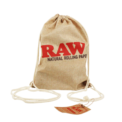 Black Or Tan Drawstring Bag
